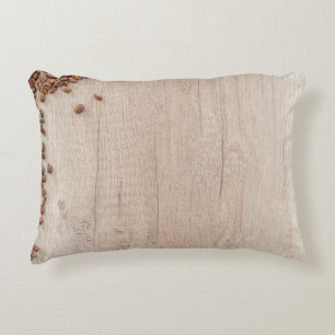 Coffee wood caffeine espresso decorative cushion