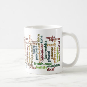 Coffee Words Mug