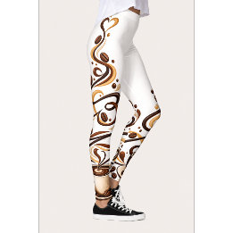 Coffee Workout Leggings for Women