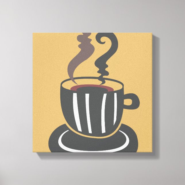 Coffee Wrapped Canvas (Front)