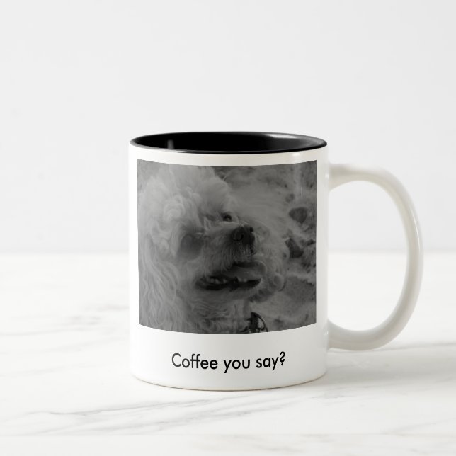 Coffee you say? Two-Tone coffee mug (Right)