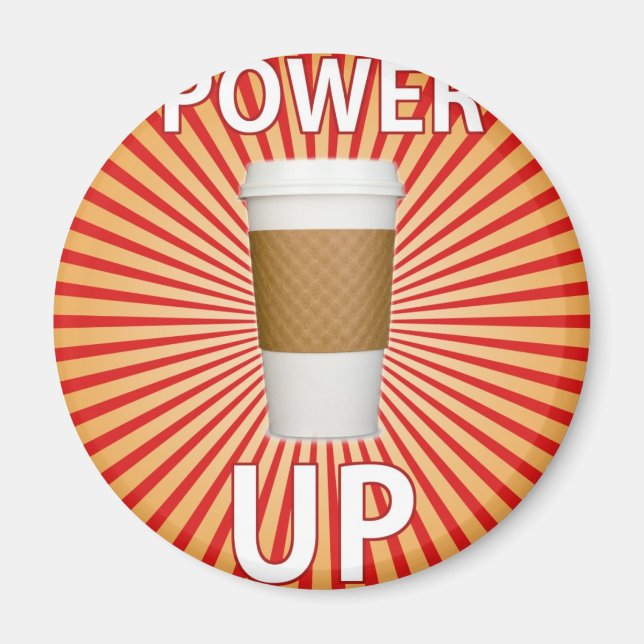 Coffee - Your Super Power! Magnet (Front)