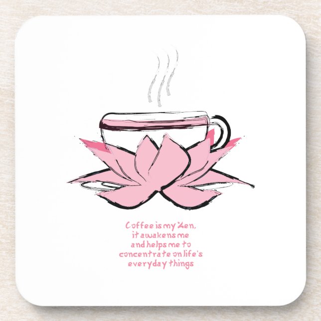 coffee zen coaster (Front)