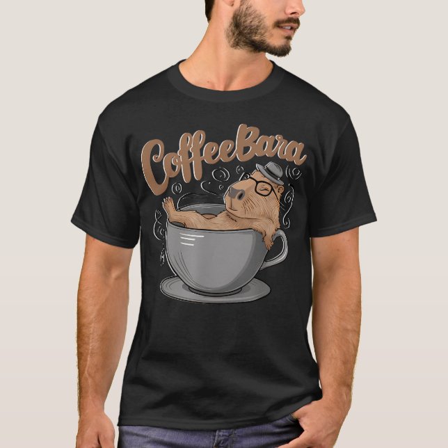 Coffeebara Coffee Drinker T-Shirt (Front)