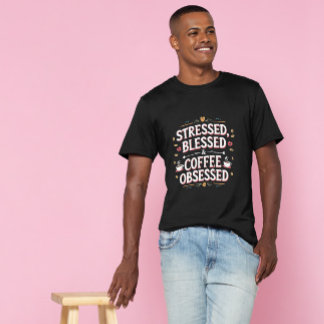 Coffeeful Shirt Funny – Blessed Obsessed quote