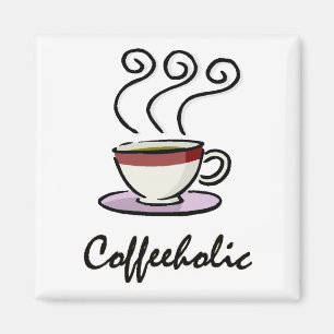 coffeeholic  magnet