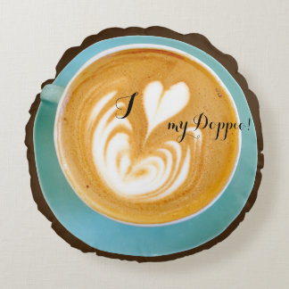 Coffeenista Round Cushion