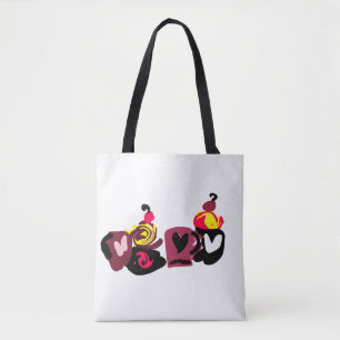 Coffees and Cupcake valentine  Tote Bag