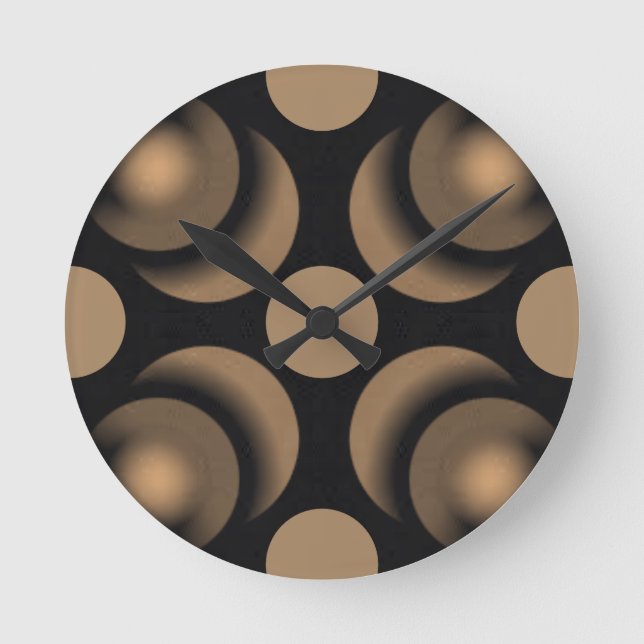 COFFEEtime acrylic wall clock  (Front)