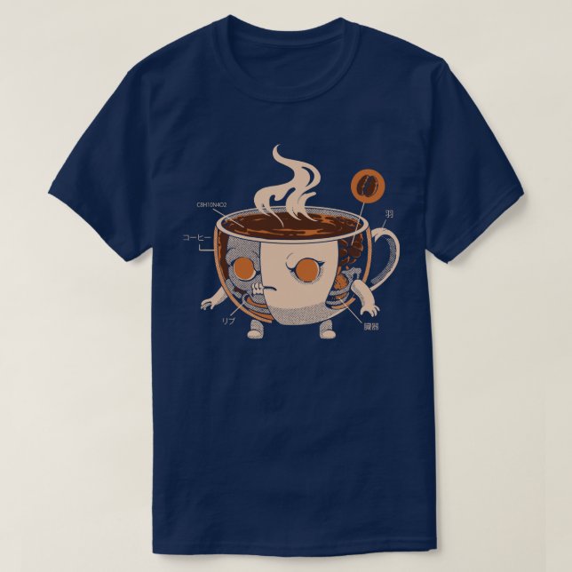 Coffeezilla Xray  T-Shirt (Design Front)