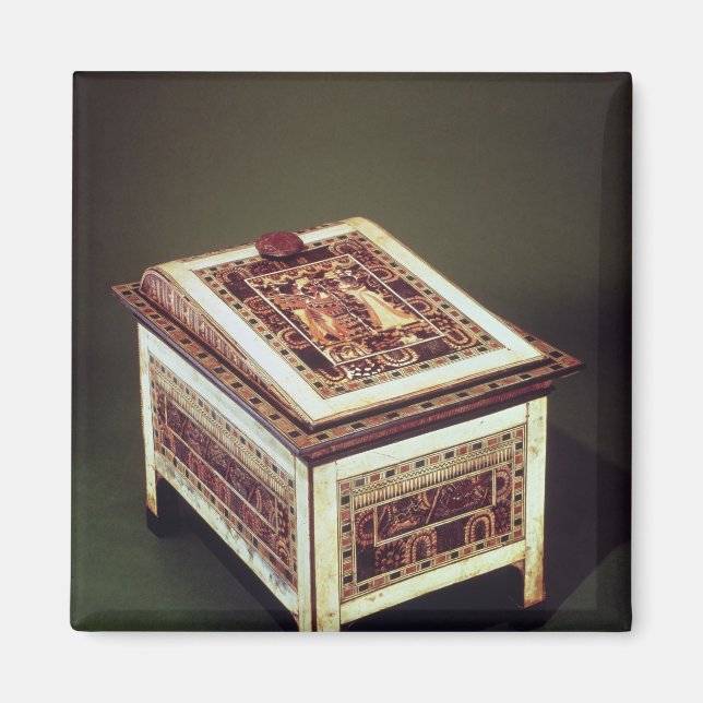 Coffer, from the Tomb of Tutankhamun Magnet (Front)