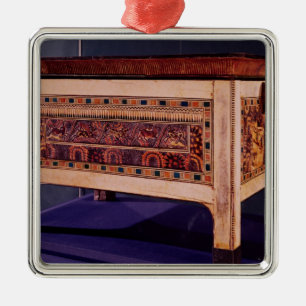 Coffer from the Tomb of Tutankhamun Metal Tree Decoration