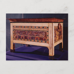 Coffer from the Tomb of Tutankhamun Postcard