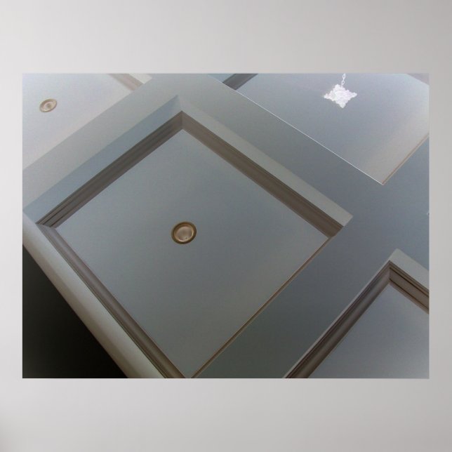 Coffered Ceiling Poster (Front)