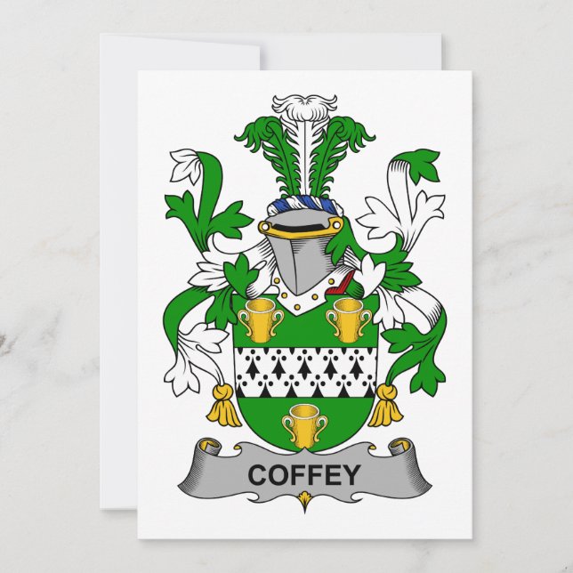 Coffey Family Crest (Front)