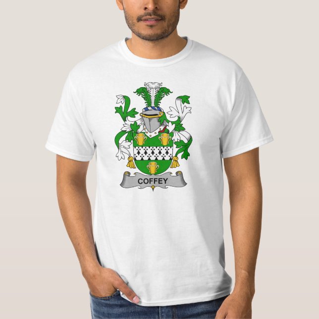 Coffey Family Crest T-Shirt (Front)