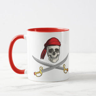 Cofffee Mug-Pirate Skull Mug