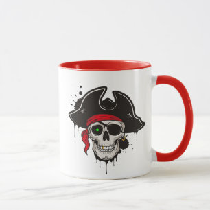 Cofffee Mug-Pirate Skull Mug