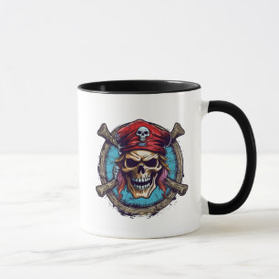 Cofffee Mug-Pirate Skull Mug