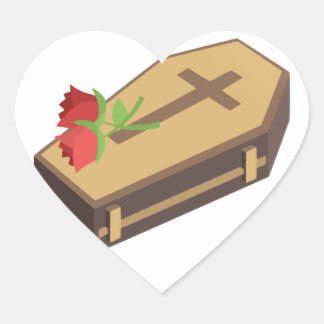 coffin emojis heart sticker