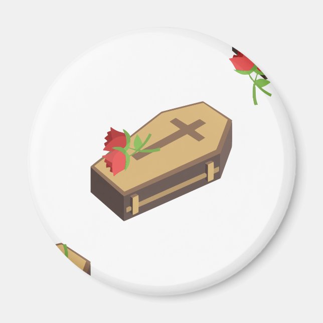 coffin emojis magnet (Front)