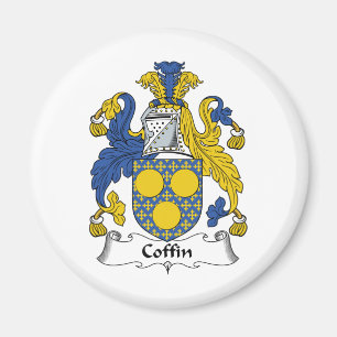Coffin Family Crest Magnet
