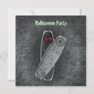 Coffin - Halloween Invitation