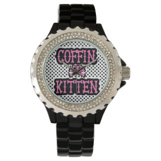 Coffin Kitten Watch