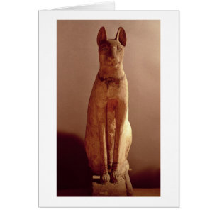 Coffin of a cat protected by the goddess Bastet (p