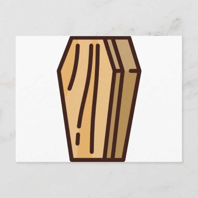 coffin postcard (Front)