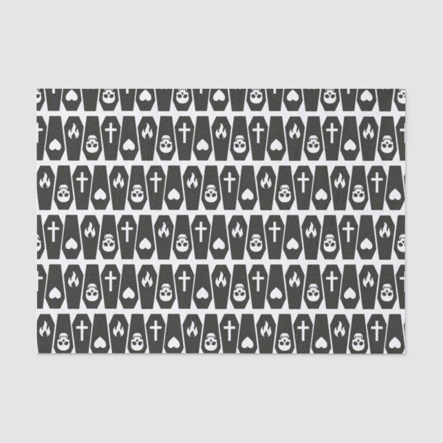 Coffins Tissue Paper (Front)
