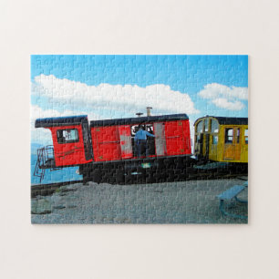 Cog Railway New Hampshire. Jigsaw Puzzle