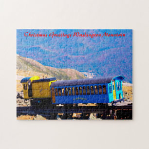 Cog Train Washington Mountain New Hampshire Jigsaw Puzzle
