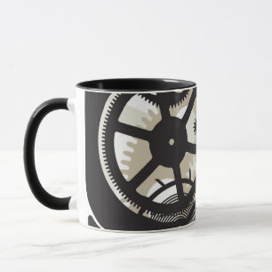 Cog wheels work mug