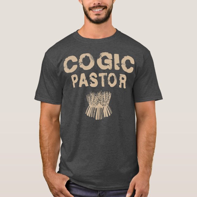 COGIC Church Pastor Leader Christian Faith T-Shirt (Front)