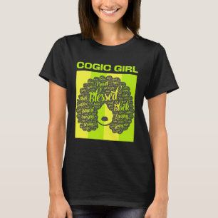 COGIC Girl Christian Woman Afro T-Shirt