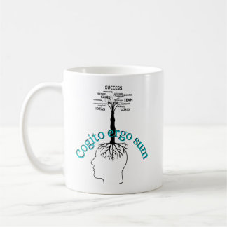 Cogito ergo sum (I think, therefore I am) Coffee Mug