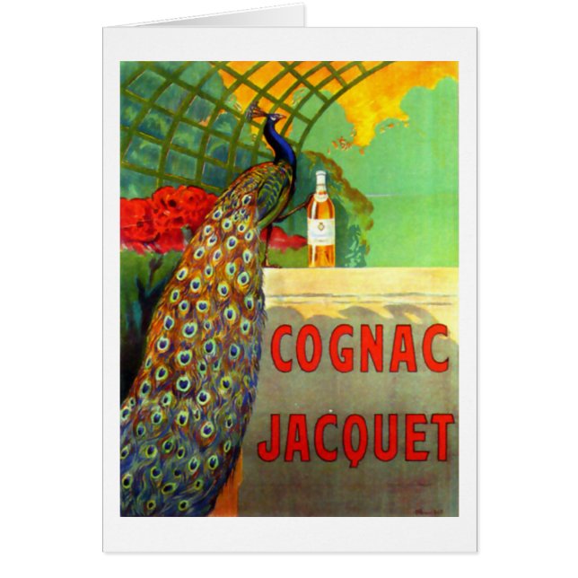 Cognac Jacquet Vintage Advertising Poster (Front)
