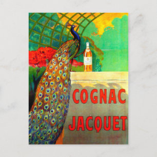Cognac Jacquet Vintage Advertising Poster Postcard