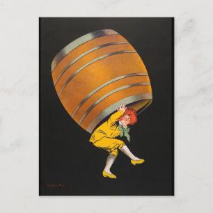 Cognac Pellisson, vintage advertisement, 1907, Postcard