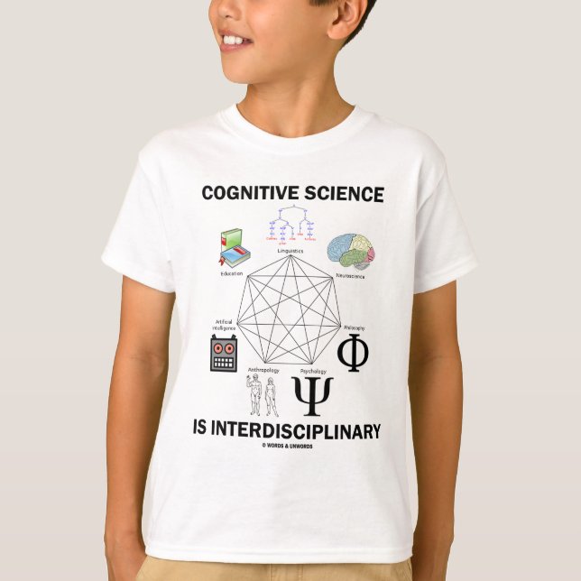 Cognitive Science Is Interdisciplinary T-Shirt (Front)