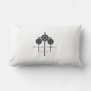Cogs and Crosses Lumbar Cushion