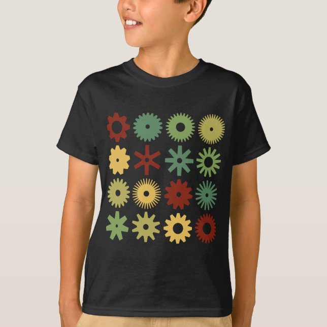 Cogs - Colours 03 T-Shirt (Front)