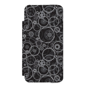 Cogwheels pattern incipio watson™ iPhone 5 wallet case