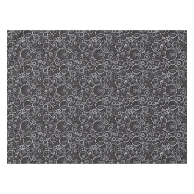 Cogwheels pattern tablecloth (Front (Horizontal))
