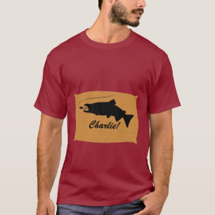 Coho Salmon Name Customisable T-Shirt