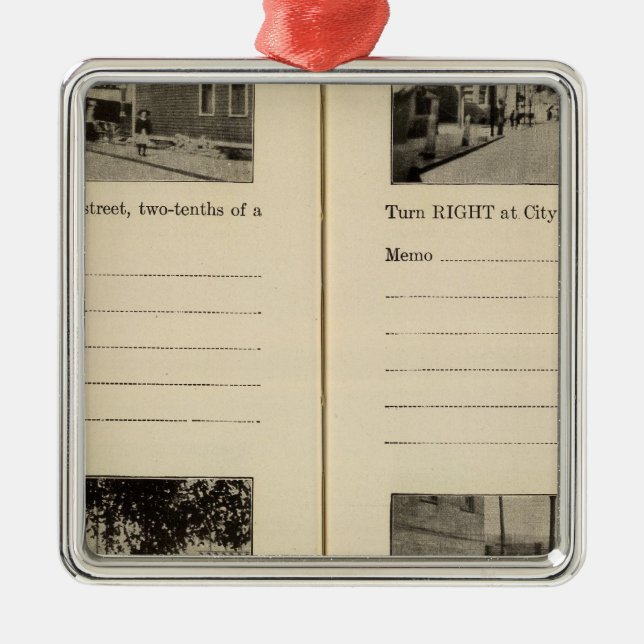 Cohoes, NY Metal Ornament (Front)