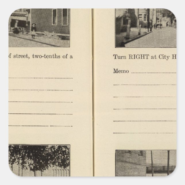 Cohoes, NY Square Sticker (Front)