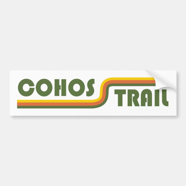 Cohos Trail New Hampshire Bumper Sticker (Front)