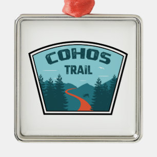 Cohos Trail New Hampshire Metal Ornament
